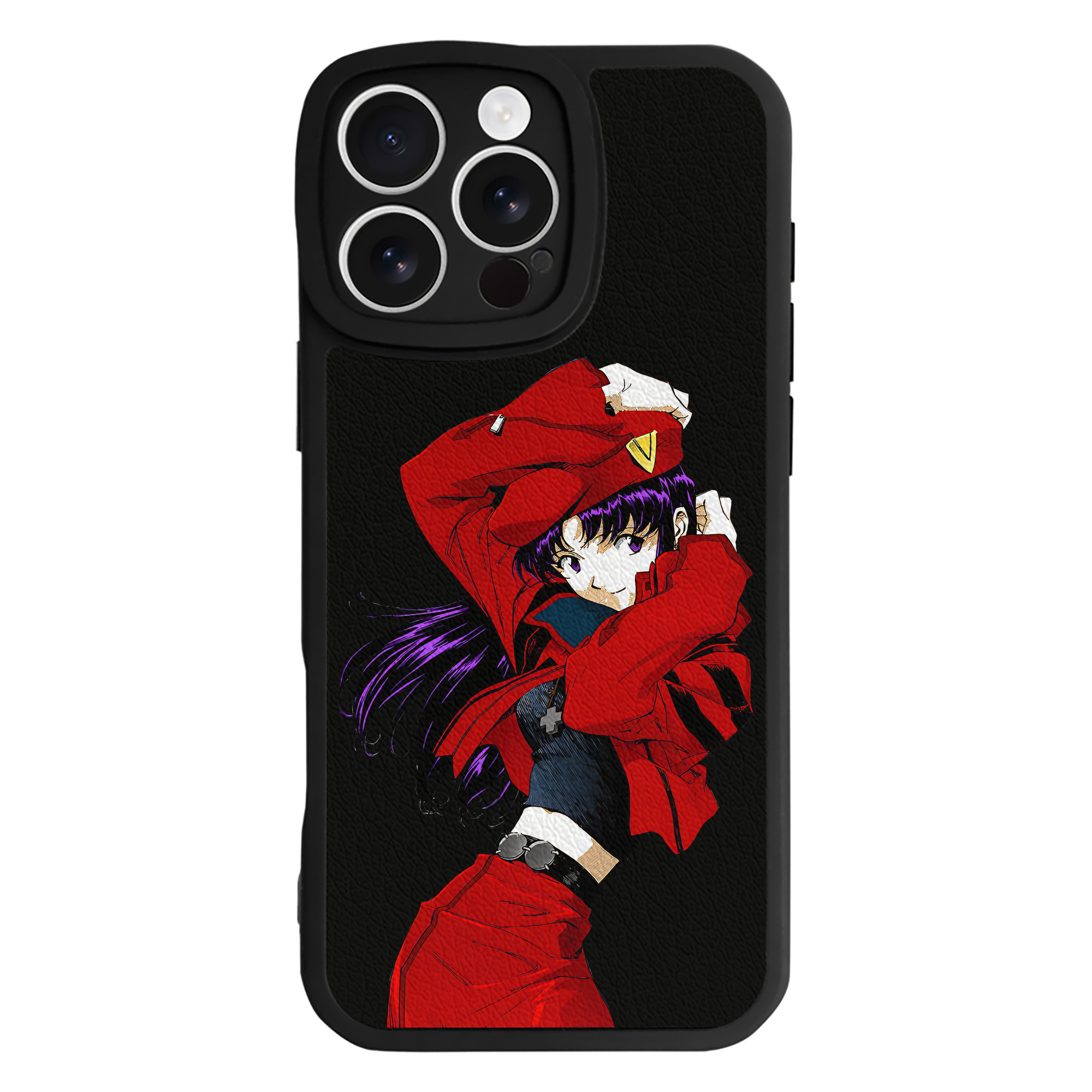 （画像用） EVA 新世紀エヴァンゲリオン 【iPhone 16シリーズ対応】シリコンスマホケース（レザー調） 材質：シリコン